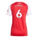 Arsenal Gabriel Magalhaes #6 Replike Domaci Dres za Ženska 2025-26 Kratak Rukav